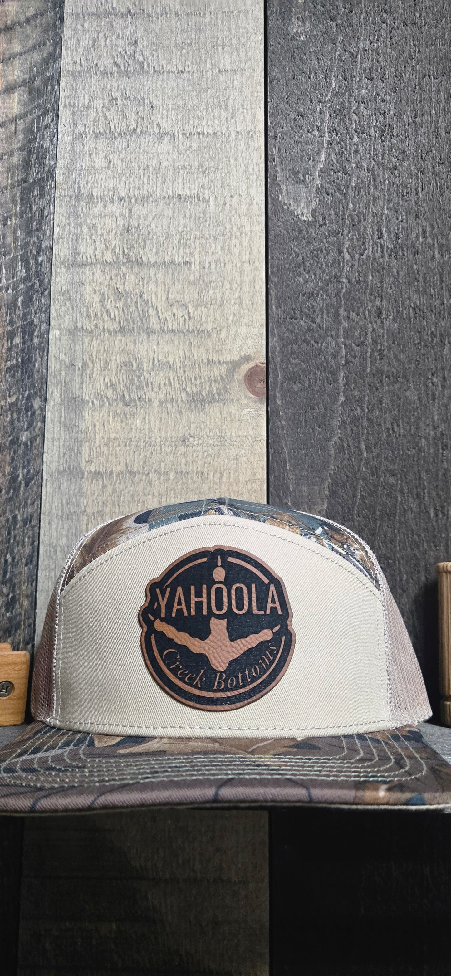 Camo 7 panel YCB logo