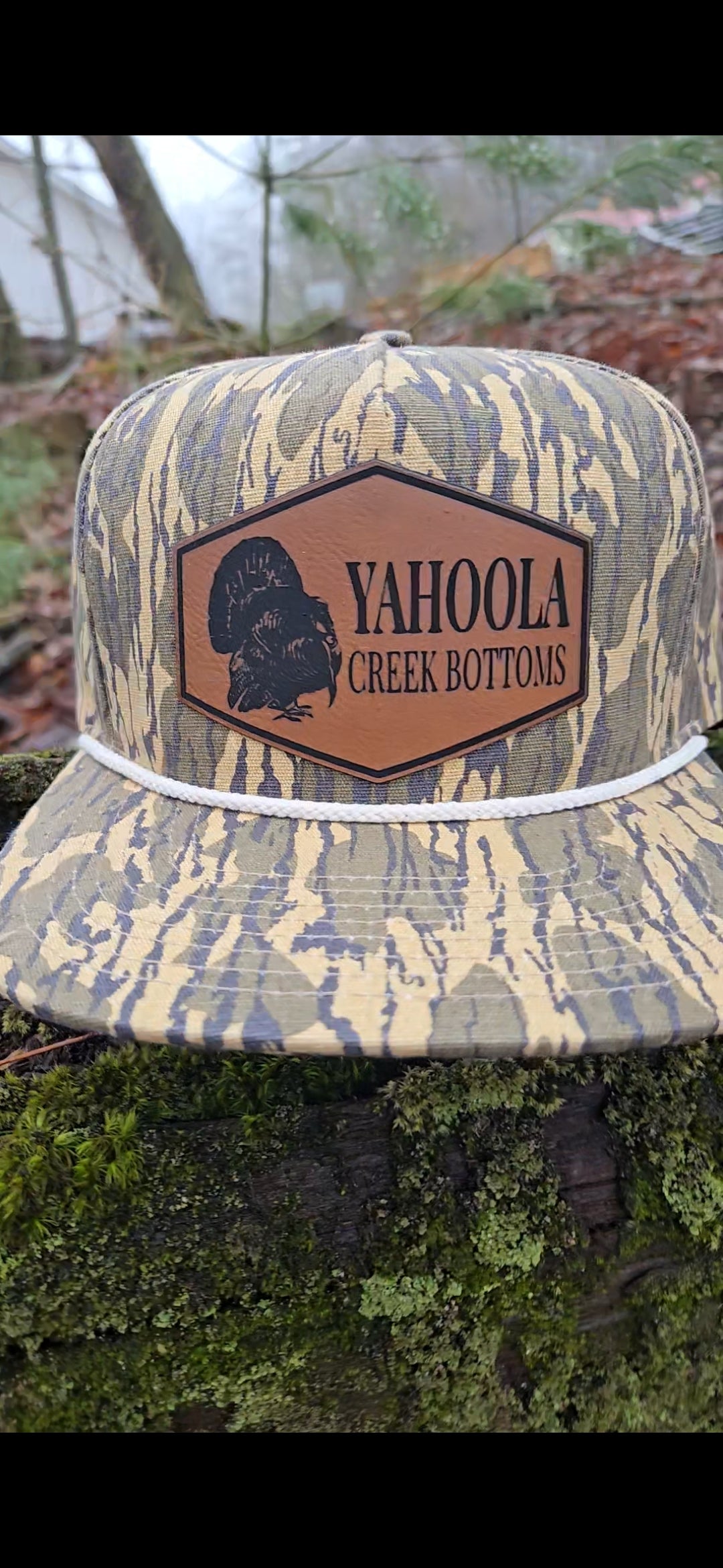 Cypress swamp camo turkey hat