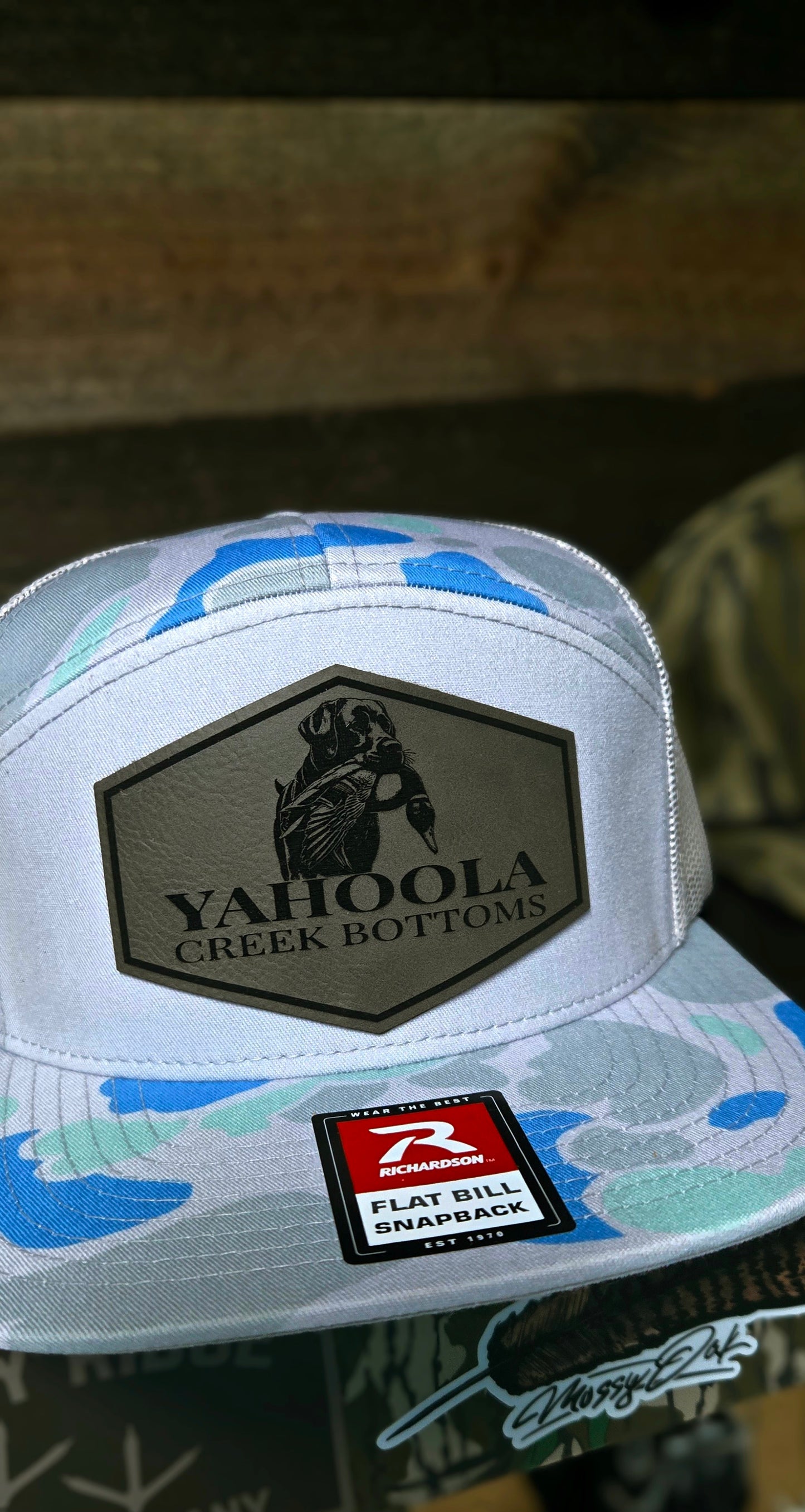 7 panel duck camo ycb duck dog patch