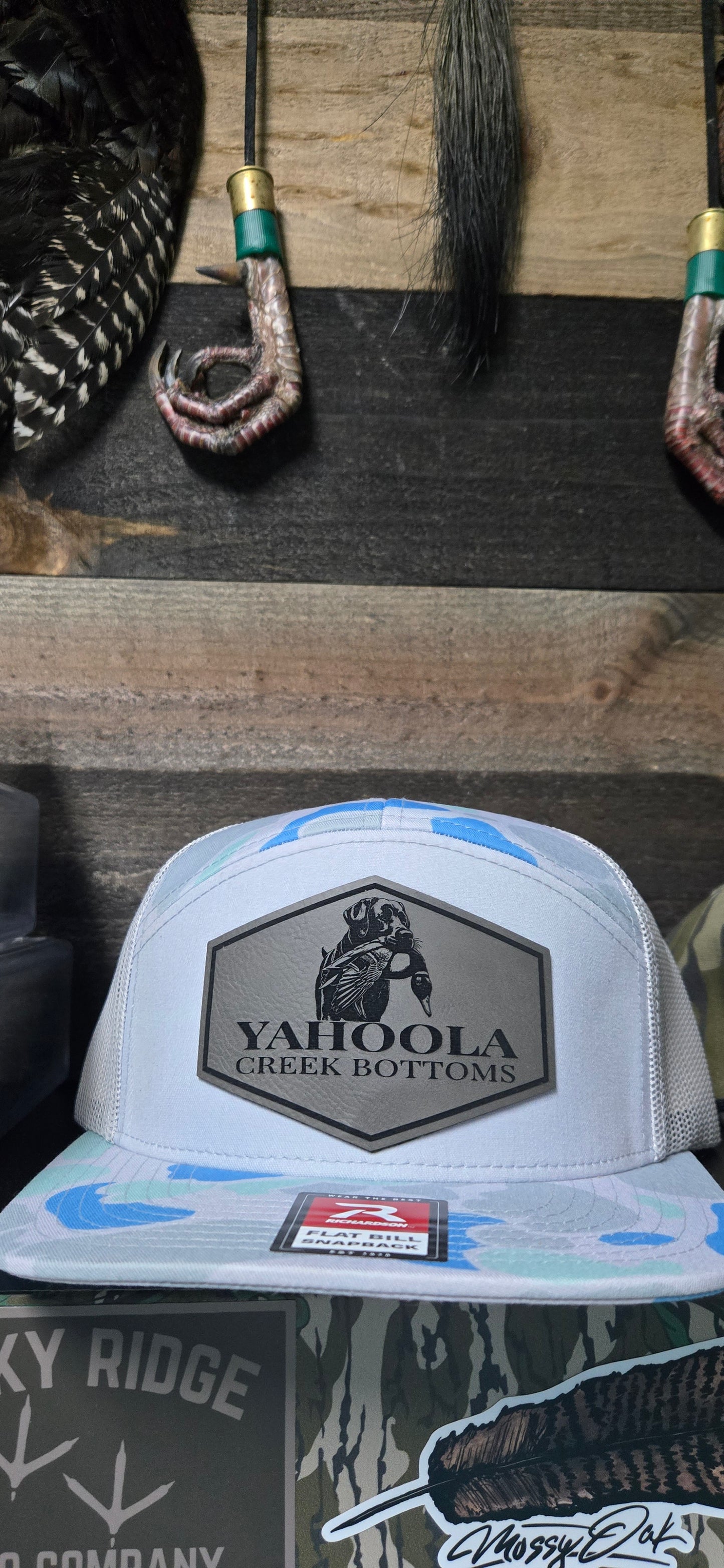 7 panel duck camo ycb duck dog patch