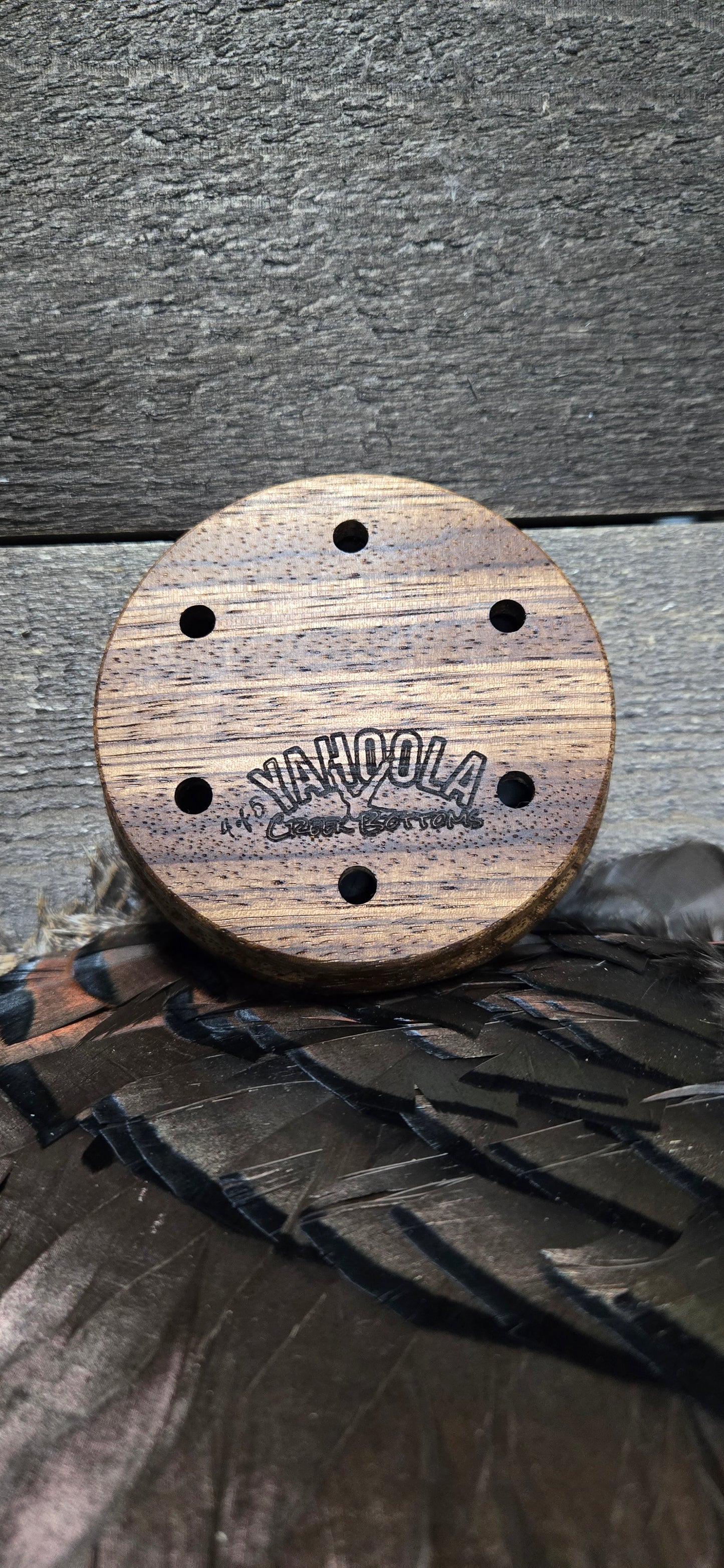 4 of 5 Final Gobble stained Zebrawood