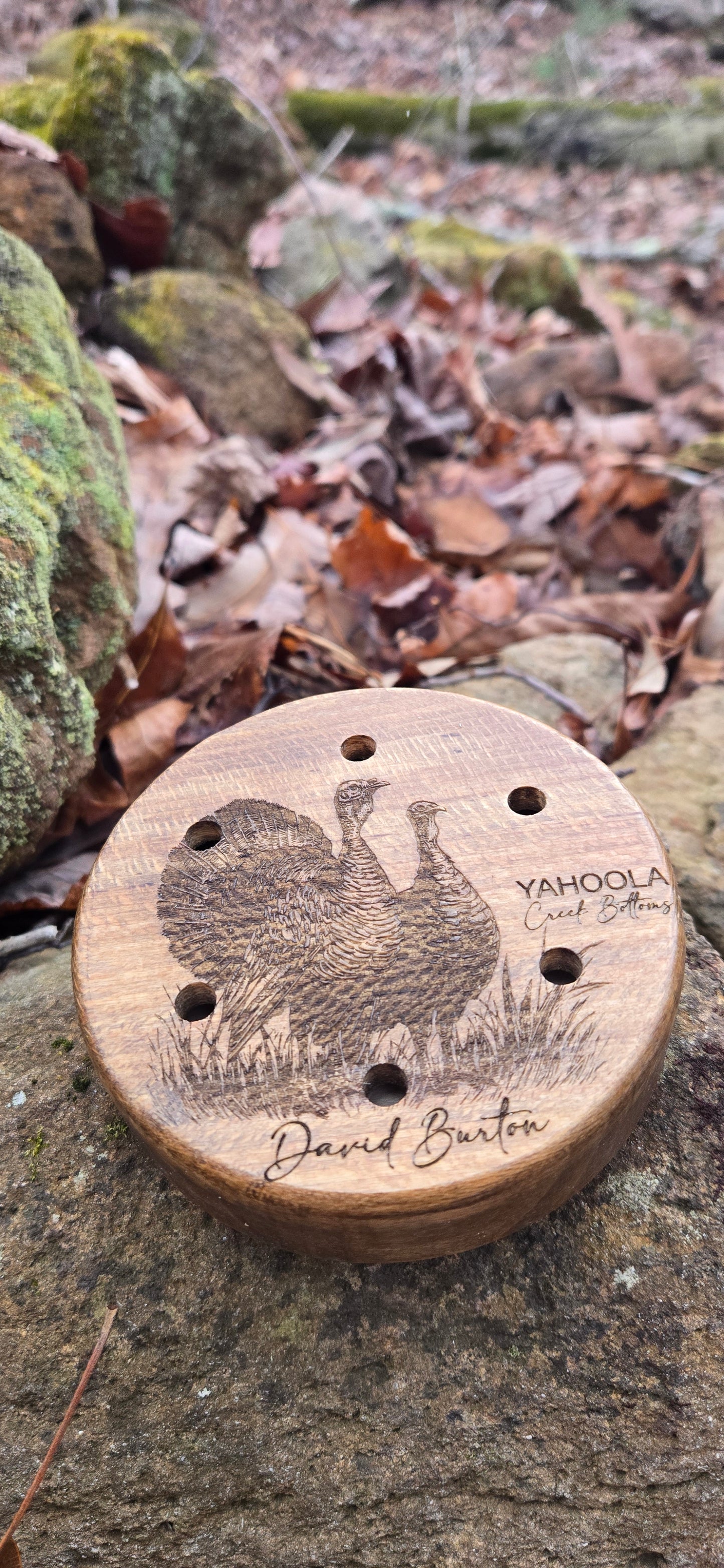 Slightly spalted sycamore pot call