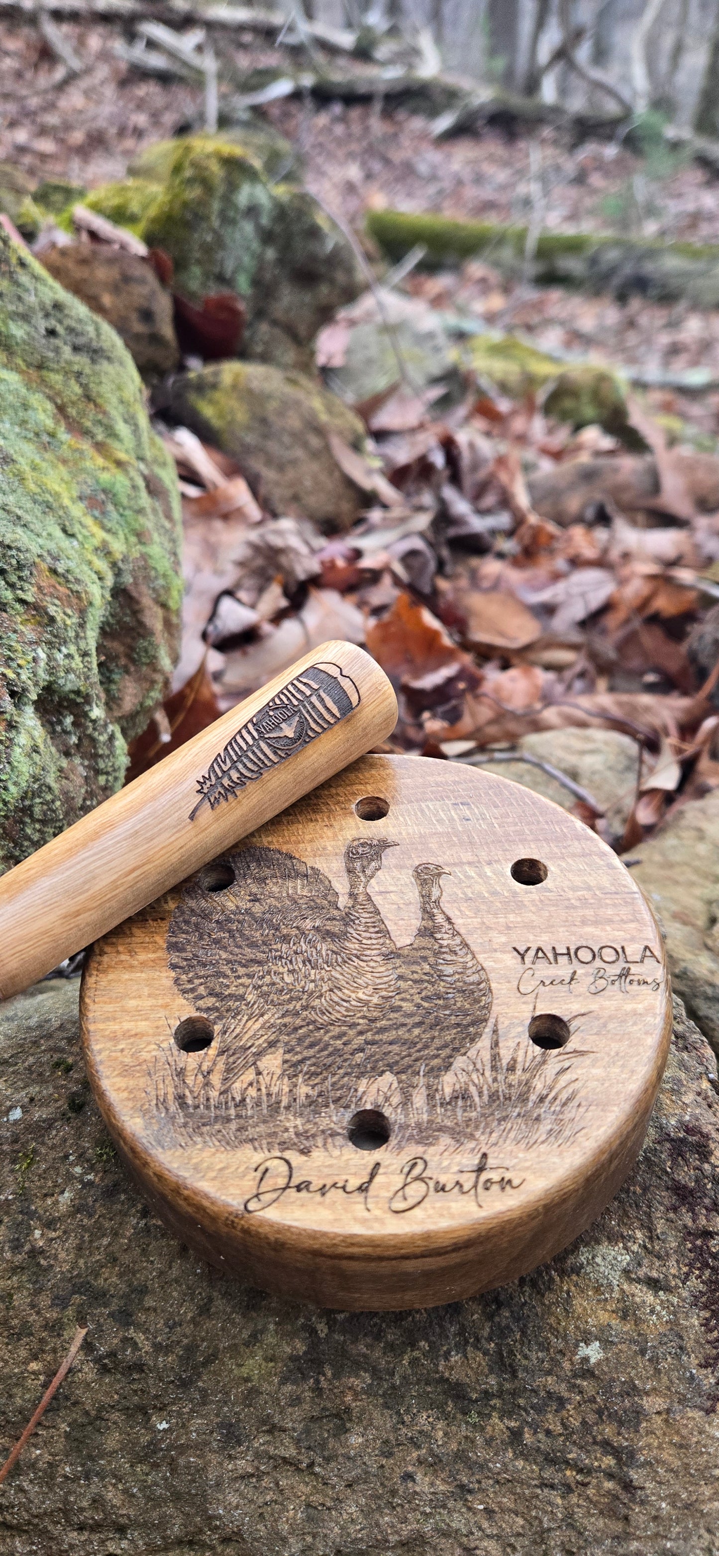 Slightly spalted sycamore pot call