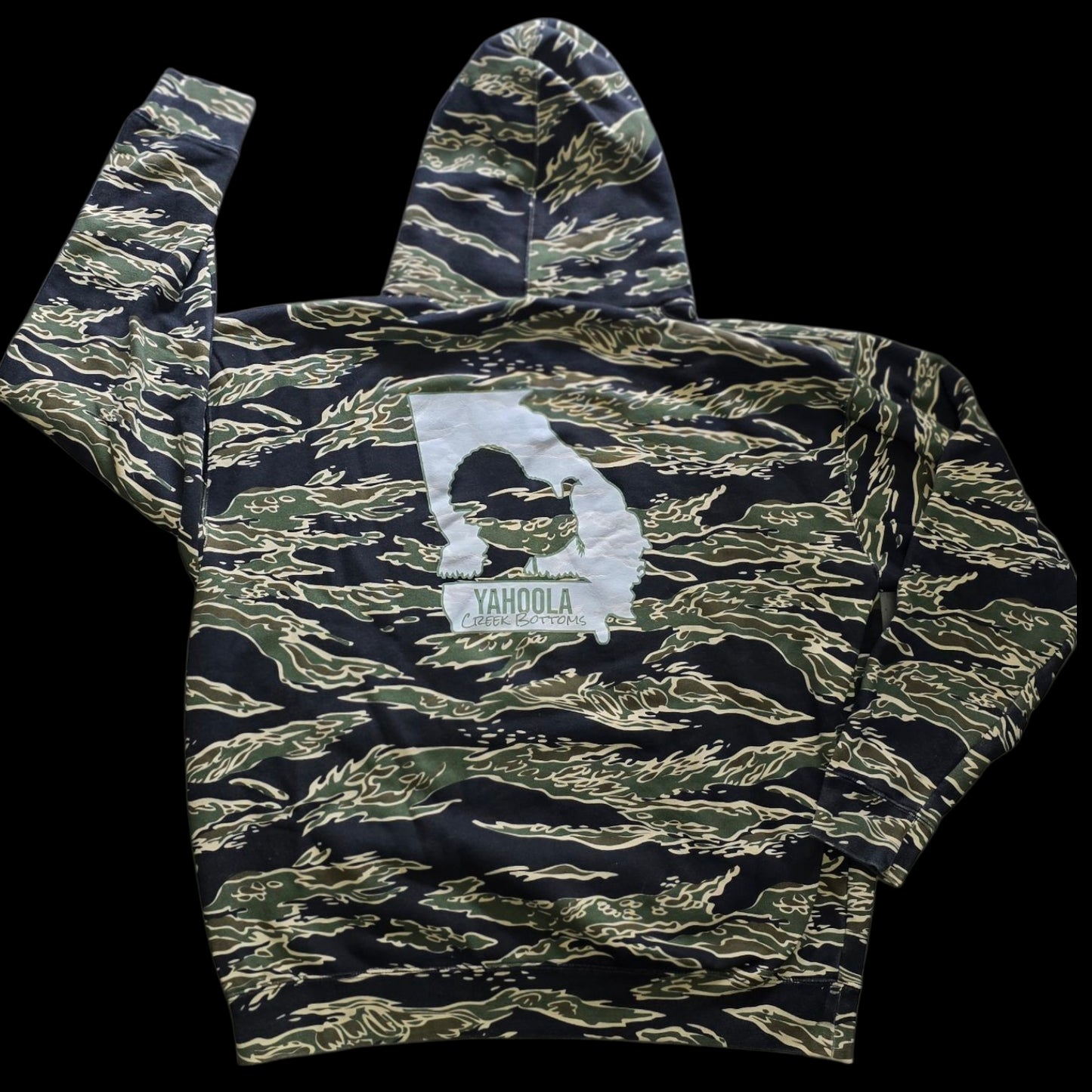 Tiger Camo Hoodie Ga.Turkey