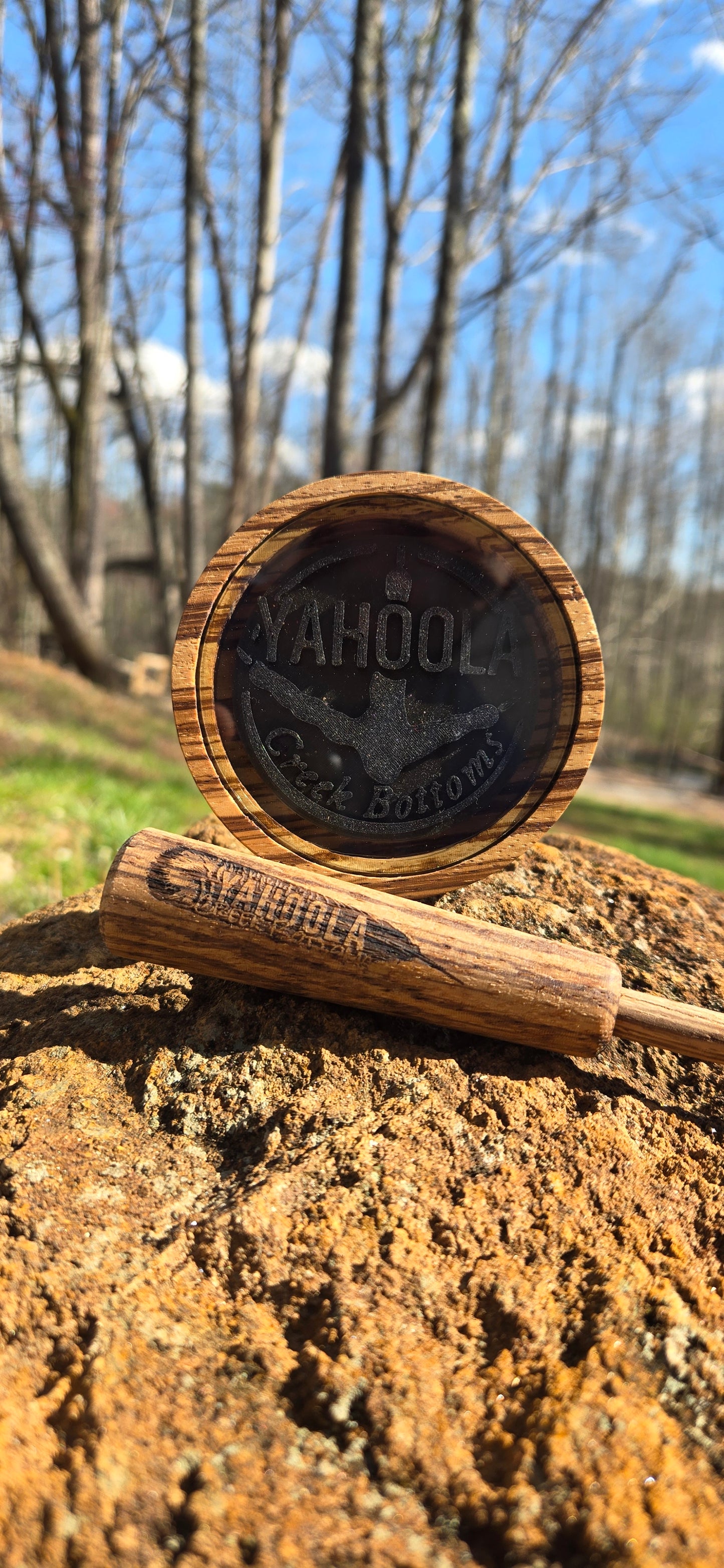 3" Zebrawood pot