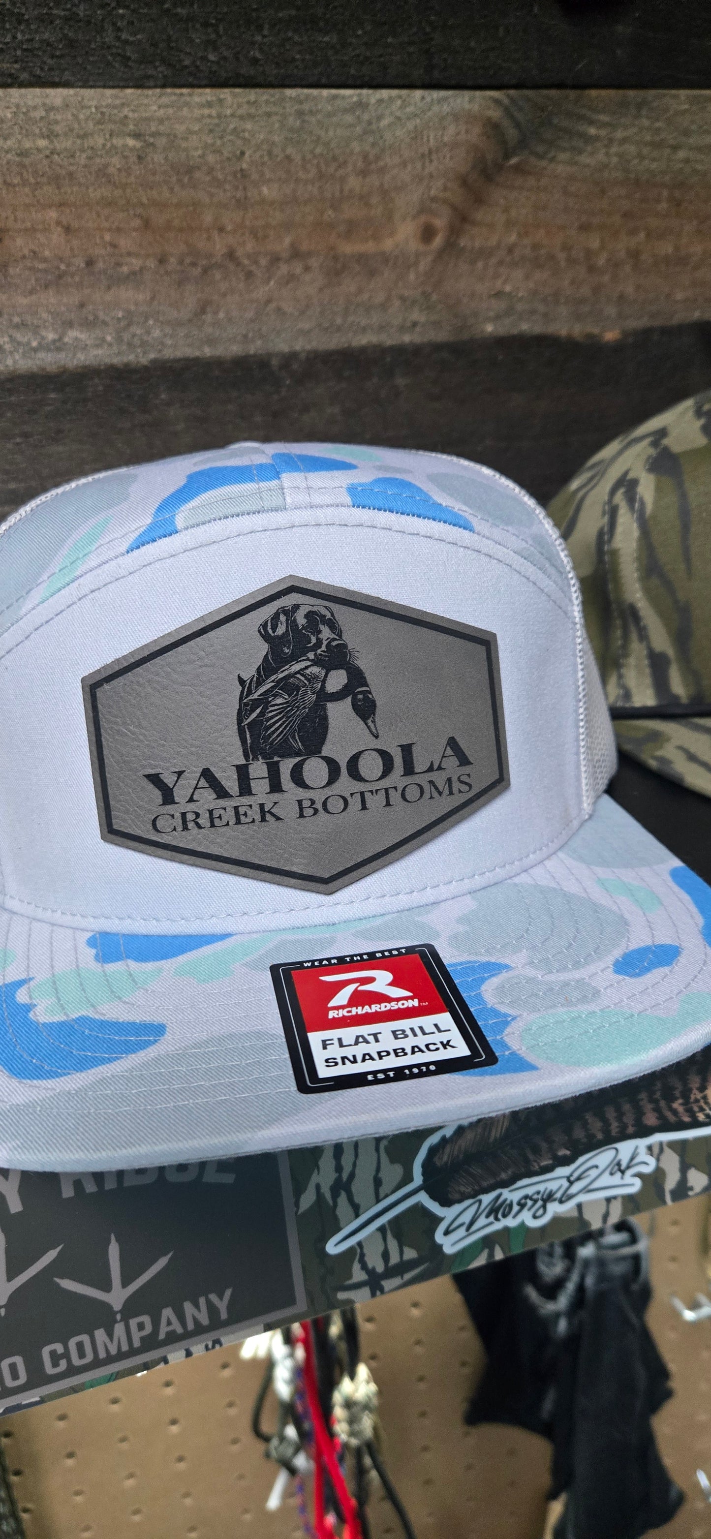 7 panel duck camo ycb duck dog patch