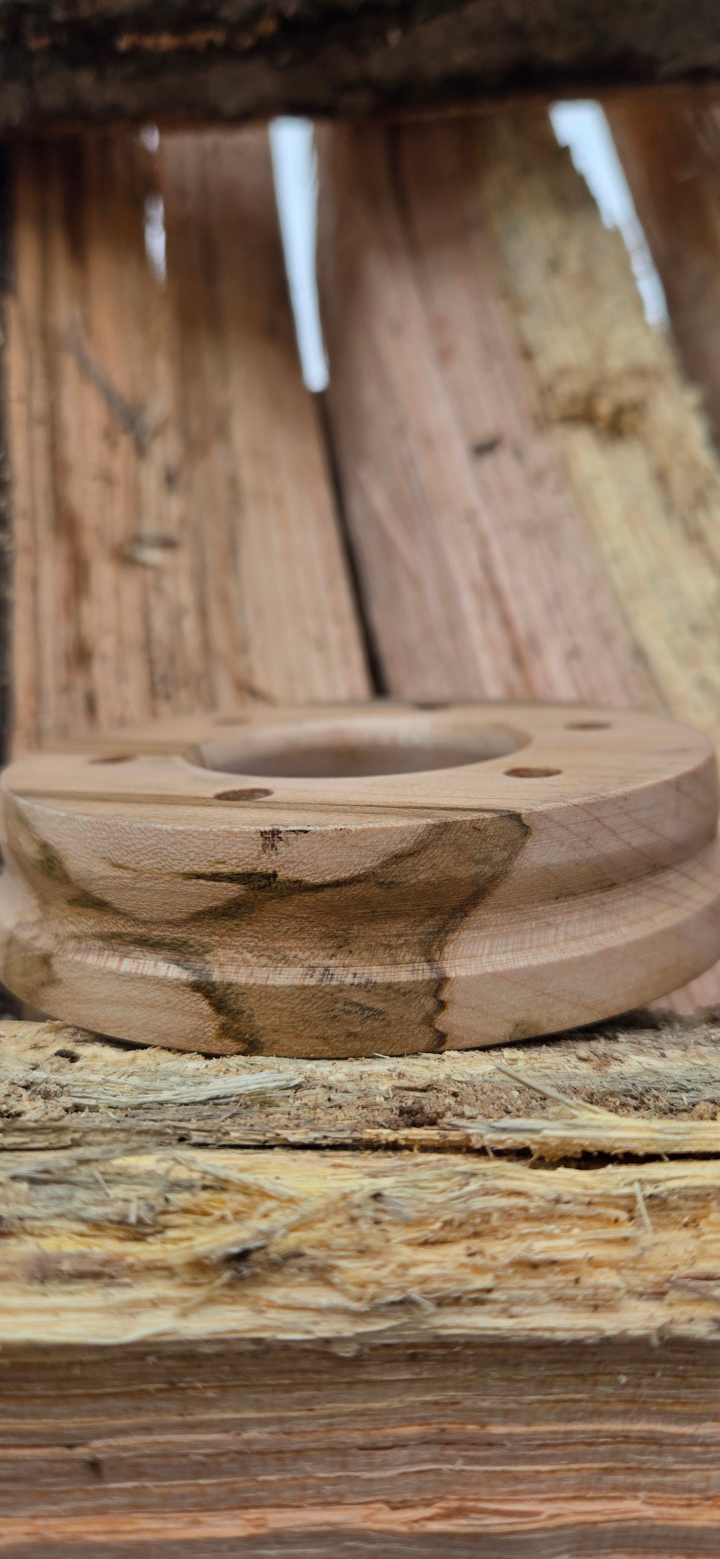 3.5" Double-sided pot Slate over aluminum
