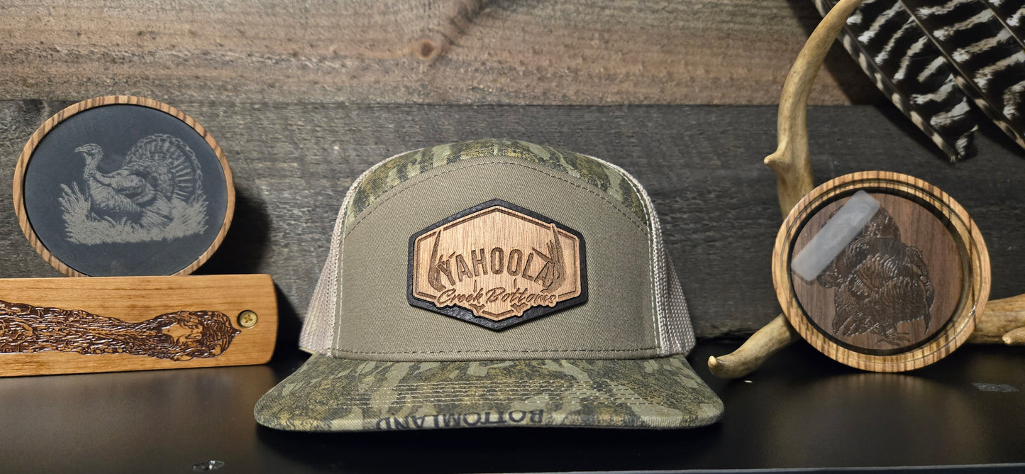 Bottomland 7 panel YCB horn logo