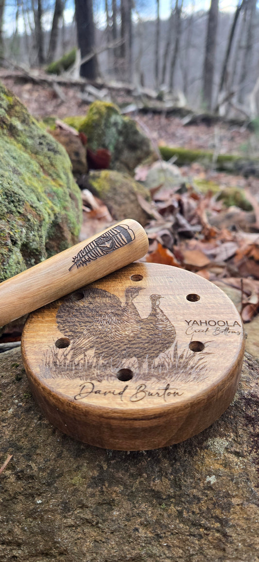 Slightly spalted sycamore pot call