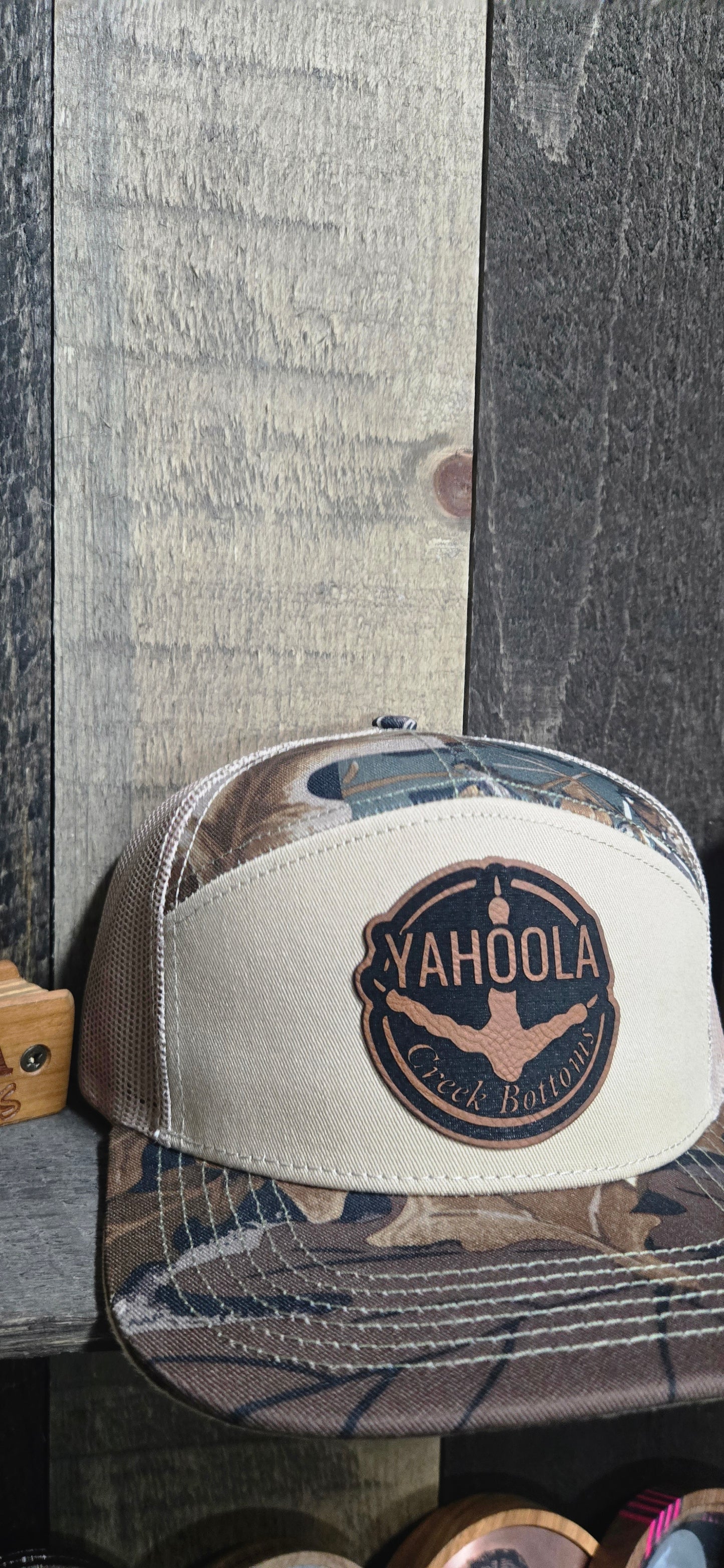 Camo 7 panel YCB logo