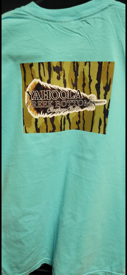 Youth Mint Green Turkey logo Tshirt