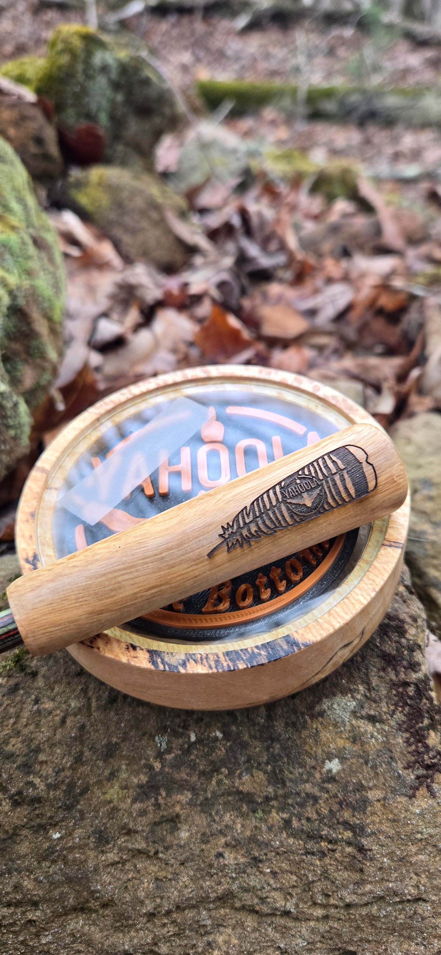 Spalted Sycamore Pot call